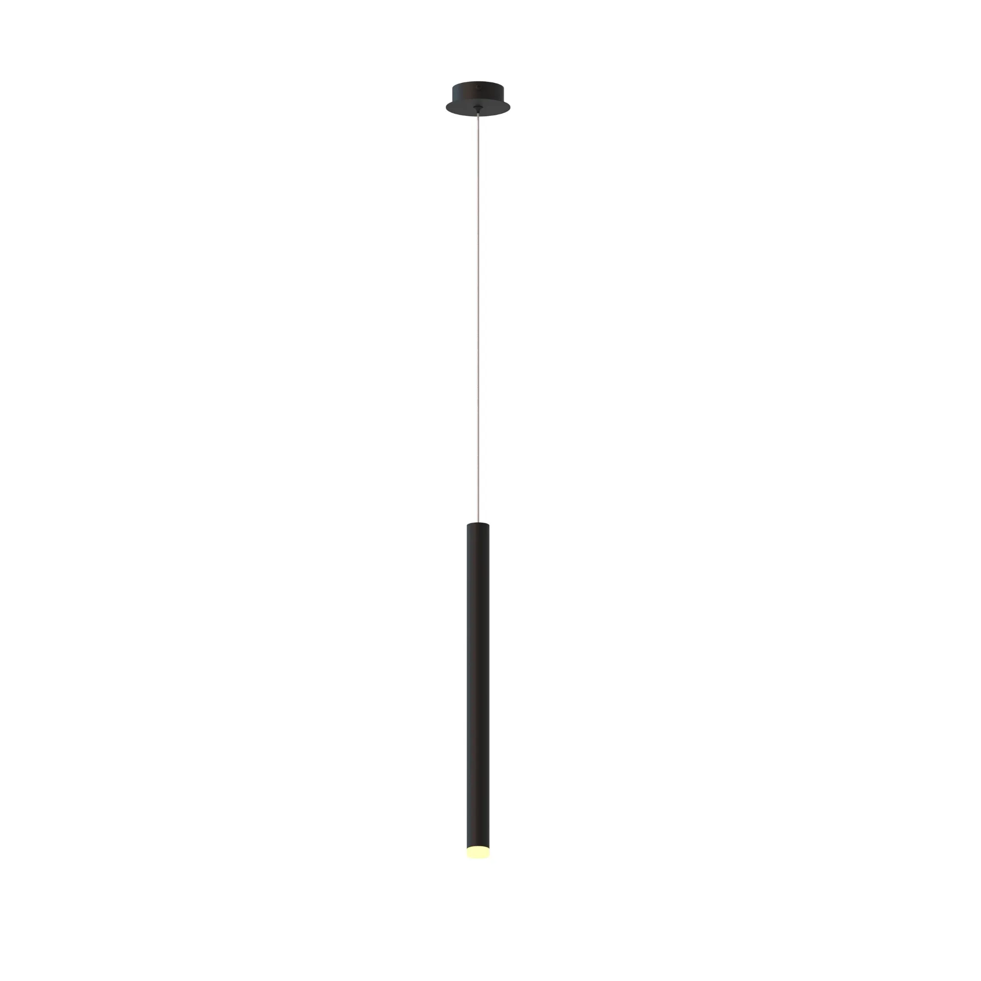 Cala 1 Light 2.55m Pendant 6W LED Sand Black M8079  Mantra Cala